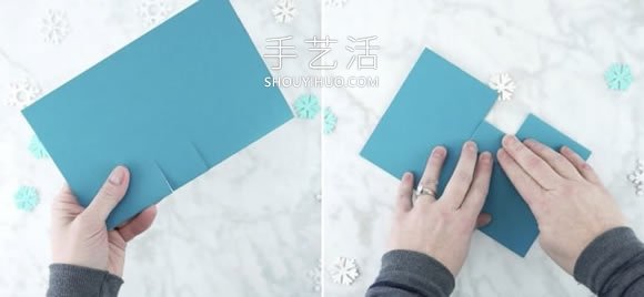 自制冬天北極熊立體卡片的方法圖解教程 -  www.rpnrmr.com