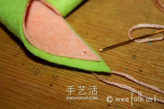 自制氈布風(fēng)車裝飾的方法圖解教程 -  www.rpnrmr.com