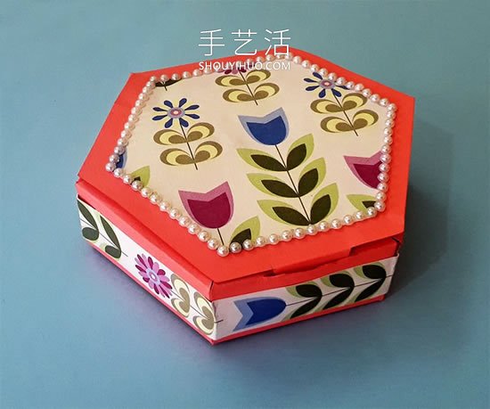 六角禮品盒的制作方法圖解教程 -  www.rpnrmr.com