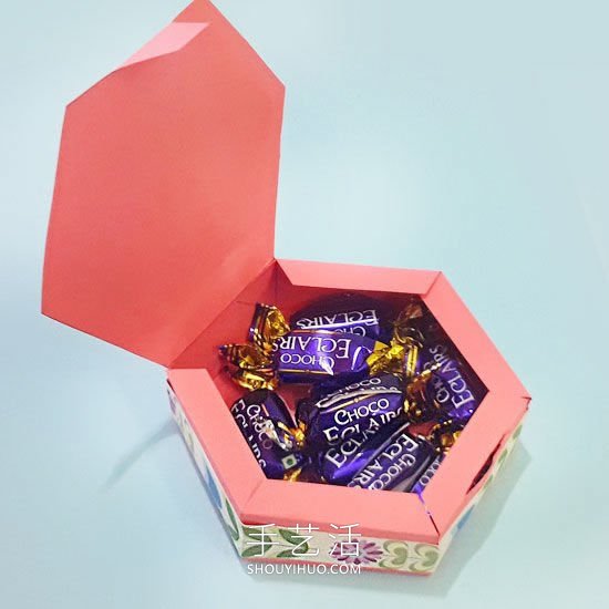 六角禮品盒的制作方法圖解教程 -  www.rpnrmr.com