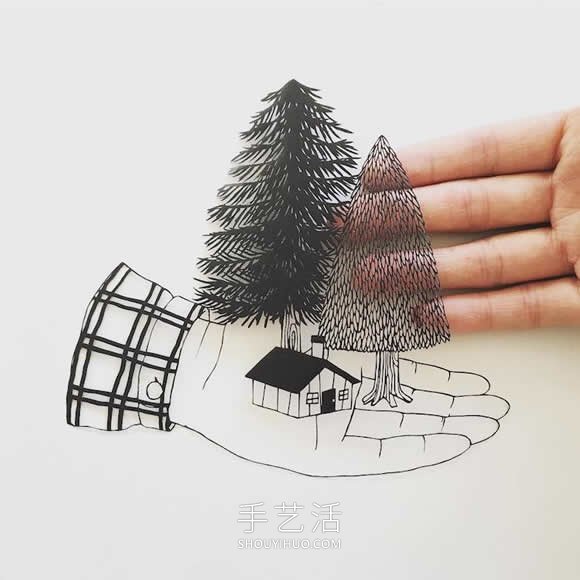 錯綜復(fù)雜的紙雕作品 彰顯了脆弱中的美！ -  www.rpnrmr.com