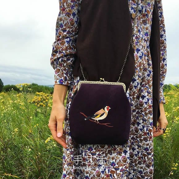 手工刺繡手袋 擁有迷人的林地生物和自然風(fēng)光 -  www.rpnrmr.com