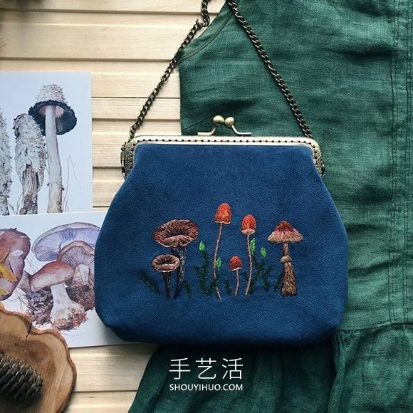 手工刺繡手袋 擁有迷人的林地生物和自然風(fēng)光 -  www.rpnrmr.com