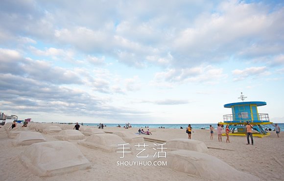 海灘上的交通擁堵！沙雕藝術(shù)呼喚警惕氣候變化 -  www.rpnrmr.com