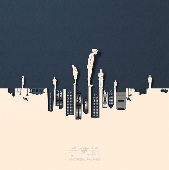 這些“紙”插圖展示全球變暖影響美國(guó)人的生活 -  www.rpnrmr.com