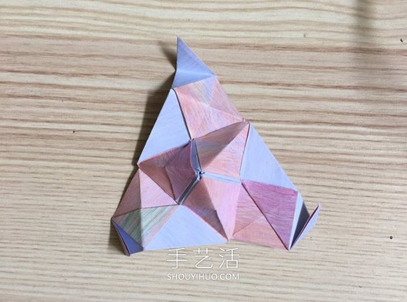 漂亮花球折紙教程步驟圖解分享 -  www.rpnrmr.com