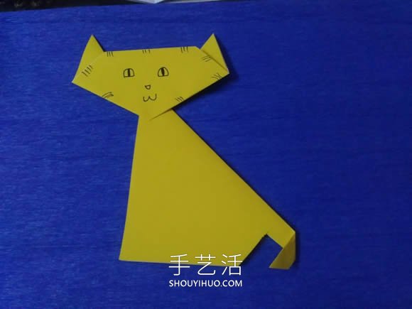 最簡(jiǎn)單折小貓的方法詳細(xì)步驟圖解 -  www.rpnrmr.com