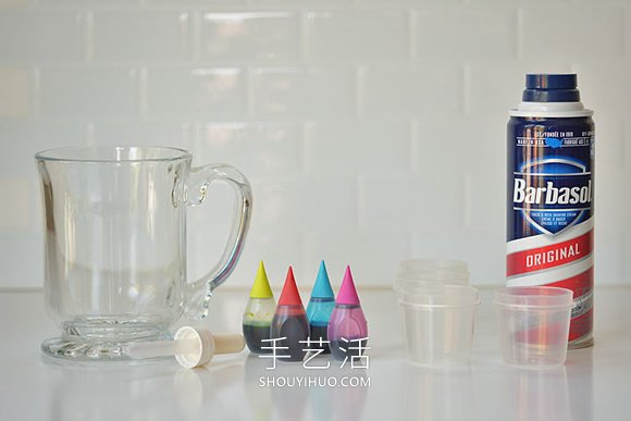 剃須膏DIY下雨的夢幻小實驗做法 -  www.rpnrmr.com