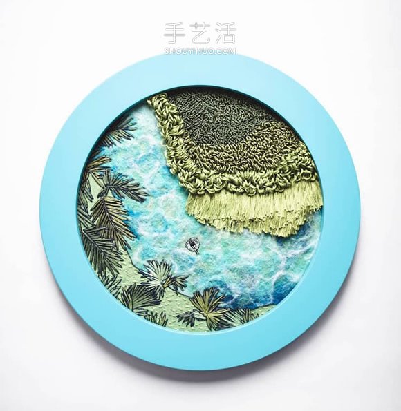 刺繡制成的田園海景，分享對生活的簡單熱愛 -  www.rpnrmr.com