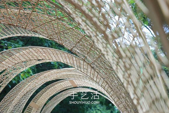 巨型竹編裝置！地面上的圖騰迴廊、秘境屋亭 -  www.rpnrmr.com