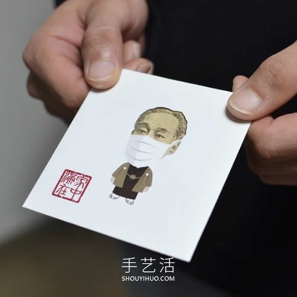 “疫情風(fēng)”紅包禮金袋！戴口罩的鏤空紙鈔信封 -  www.rpnrmr.com