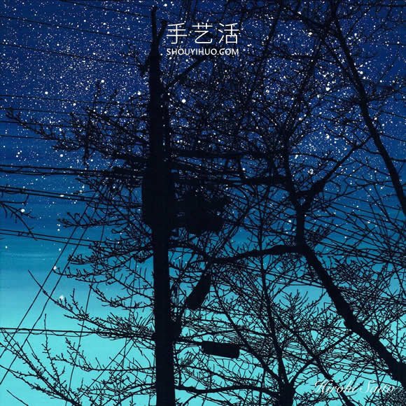 這不是照片，齋藤洋樹的精細(xì)日本傳統(tǒng)切紙藝術(shù)！ -  www.rpnrmr.com