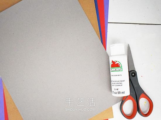 幼兒園手工制作被雪覆蓋的樹(shù)木 -  www.rpnrmr.com