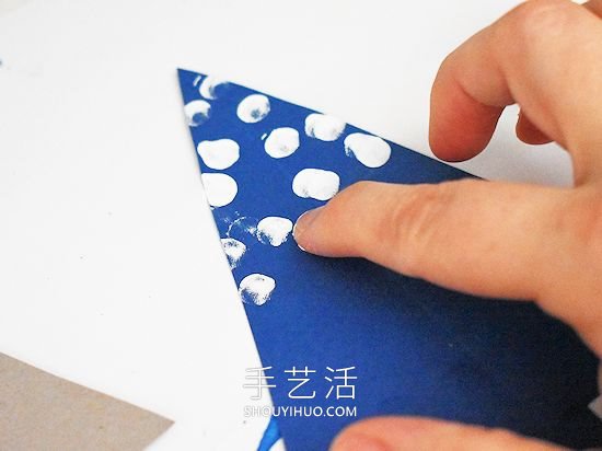 幼兒園手工制作被雪覆蓋的樹(shù)木 -  www.rpnrmr.com