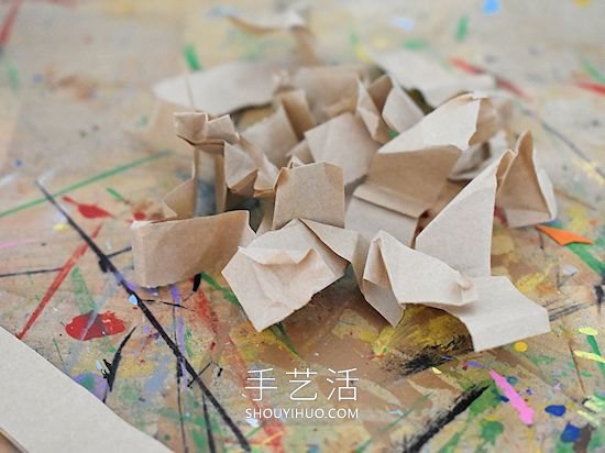 春天手工制作：鳥窩里的鳥媽媽和寶寶！ -  www.rpnrmr.com