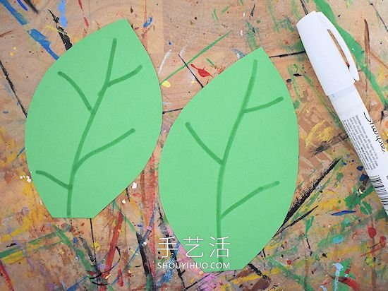 指紋毛毛蟲手工制作的教程超簡(jiǎn)單 -  www.rpnrmr.com