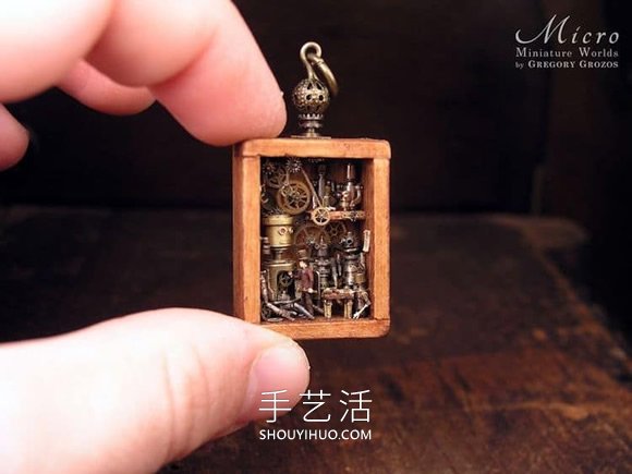 古董懷表化身微型世界！懷舊物件DIY迷你奇幻童話 -  www.rpnrmr.com