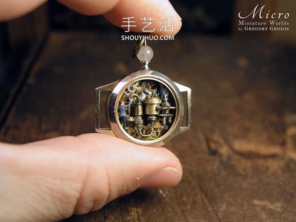 古董懷表化身微型世界！懷舊物件DIY迷你奇幻童話 -  www.rpnrmr.com
