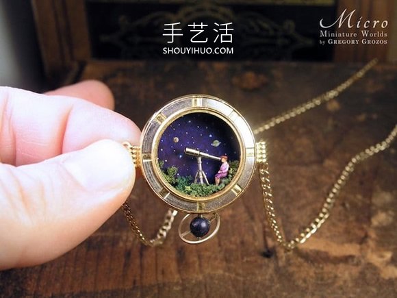 古董懷表化身微型世界！懷舊物件DIY迷你奇幻童話 -  www.rpnrmr.com